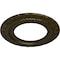 Ekena Millwork Claremont Ceiling Medallion (Fits Canopies up to 7"), 10 5/8"OD x 5 3/4"ID x 1/2"P, Green Gold CM10CLGGS - alternate 3